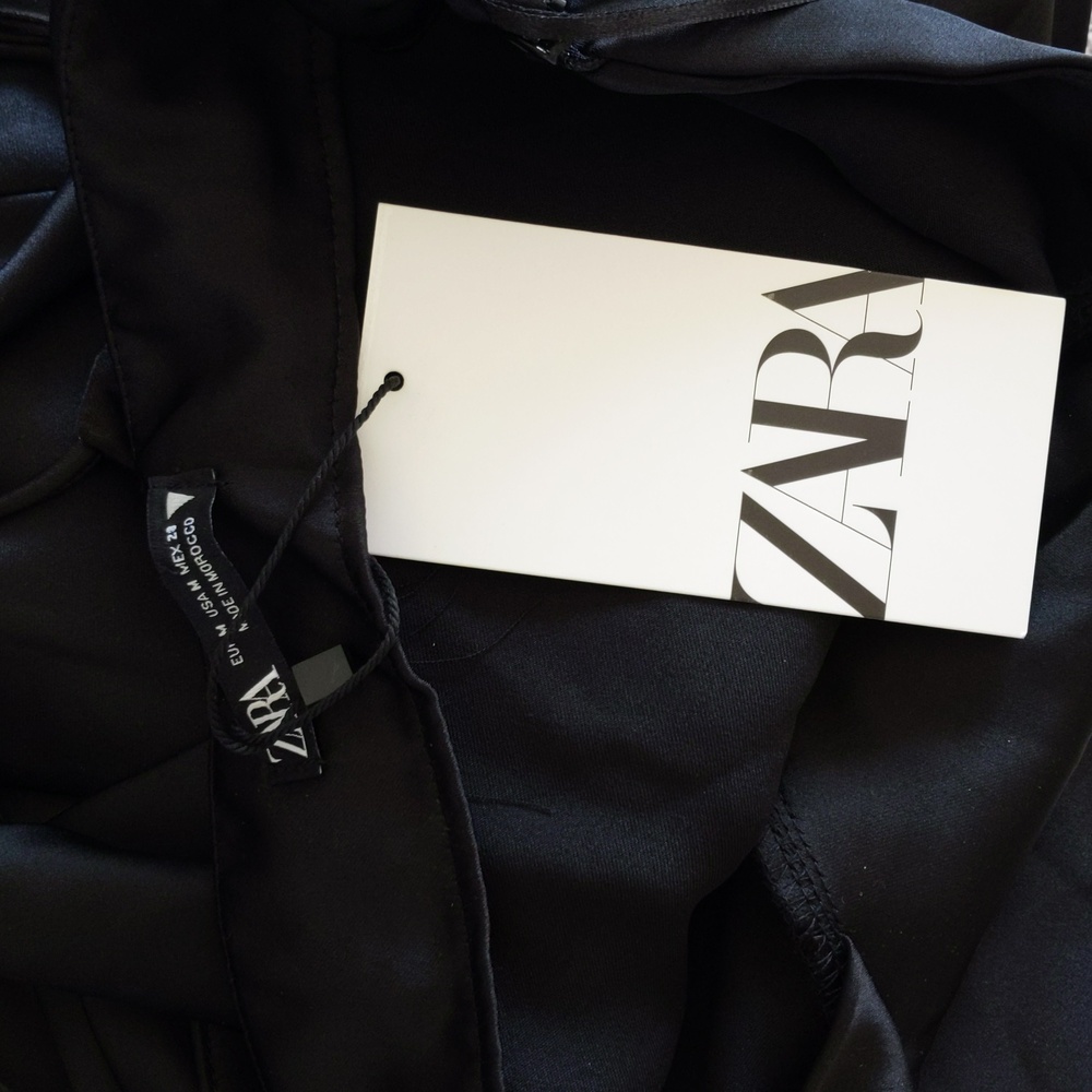 Zara black maxi dress with cut outs - Picture 15 of 15